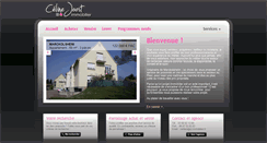 Desktop Screenshot of cj-immobilier.fr